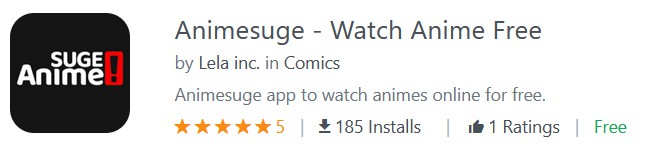 Animesuge App
