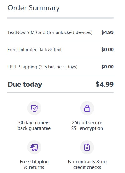 TextNow Premium Numbers