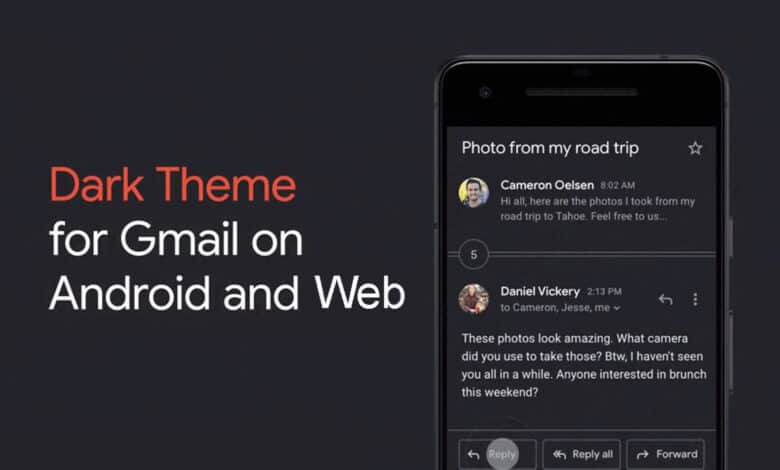 Enable Dark Mode in Gmail