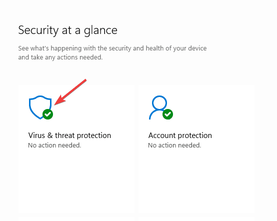 Windows-Security-Virus-threat-protection