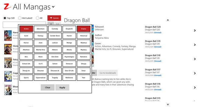 Manga Z Manga Downloader software