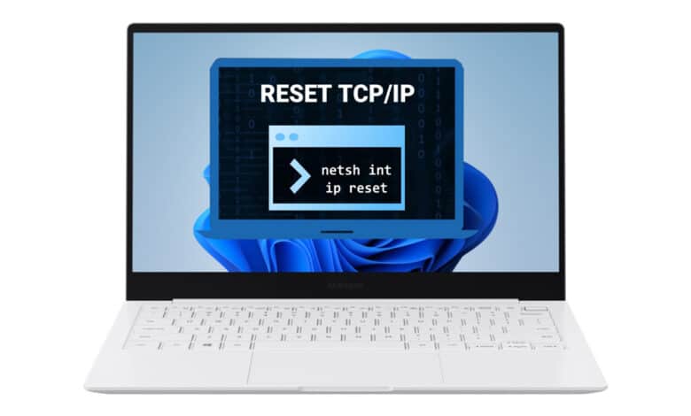 Reset the TCP IP Stack