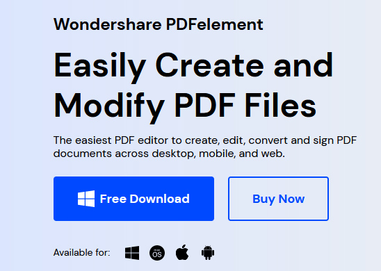 wondershare PDF