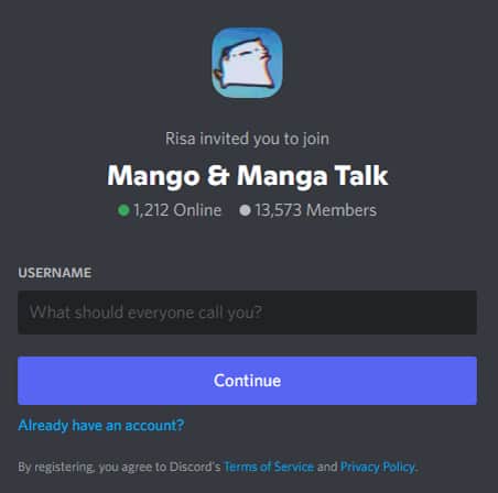 MangaGo Discord