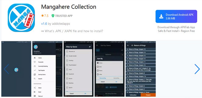 Mangahere App