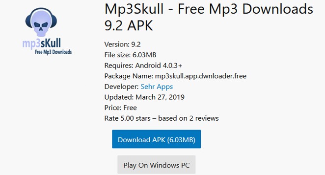 Mp3Skull Apk Download