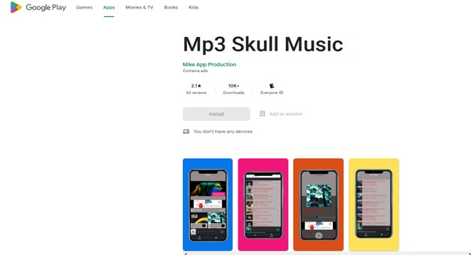 Mp3Skull App