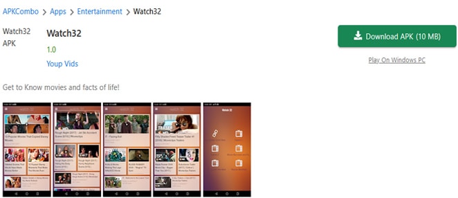 Watch32 App