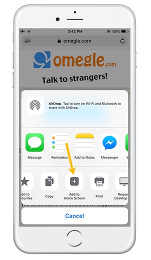 Omegle App for iOS