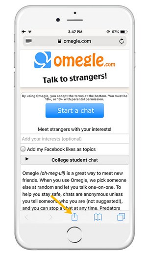 Omegle for iOS