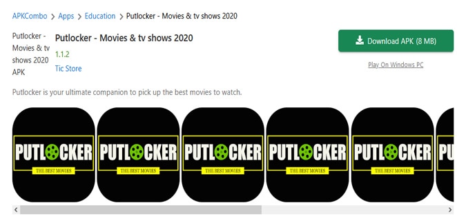 Putlocker Apk App