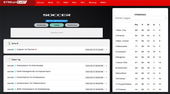 streameast xyz soccer Archives - Its Released