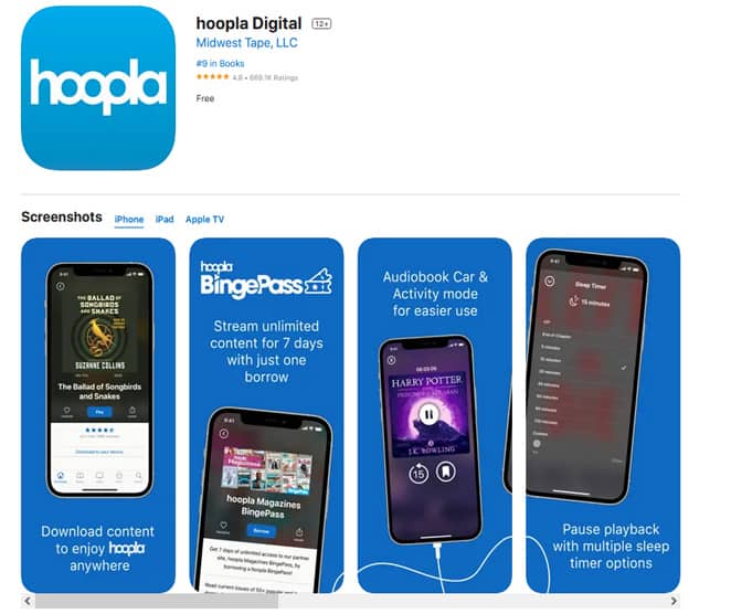 hoopla Digital App