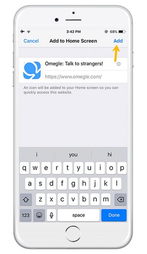 omegle talk to strangers App