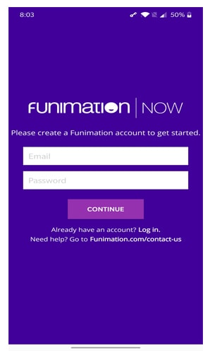 Funimation Login