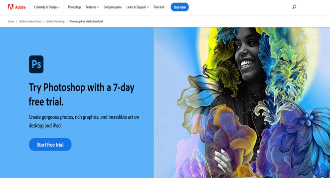 Photoshop free trial download