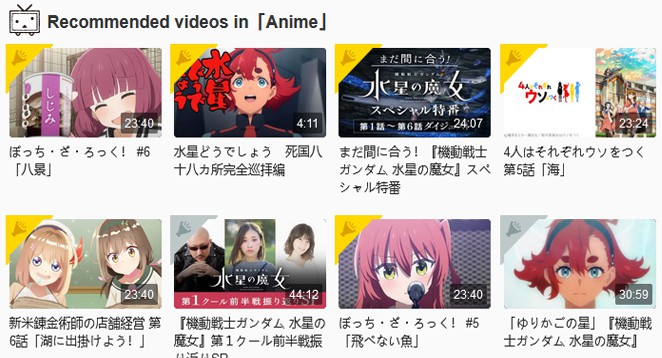 niconico anime video