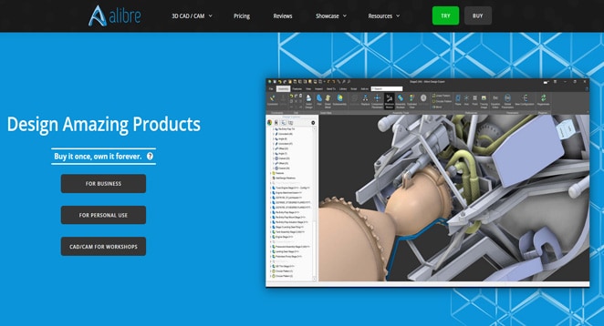 Alibre CAD software