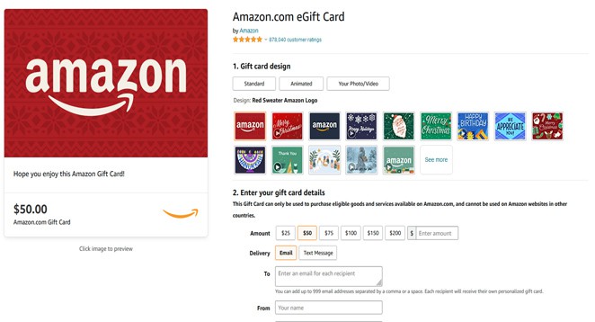Amazon com eGift Card