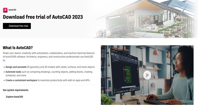 AutoCAD software