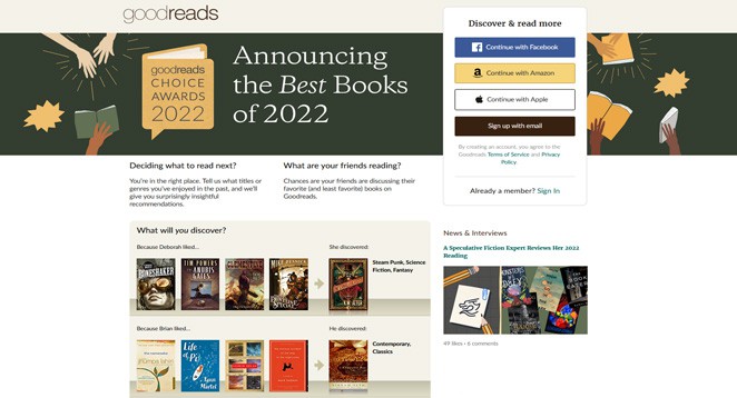 Goodreads com