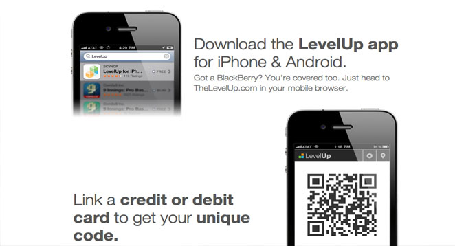 LevelUp mobile payments