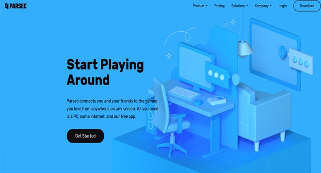 Parsec Cloud Gaming Service