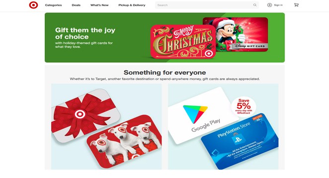 Target Gift Cards