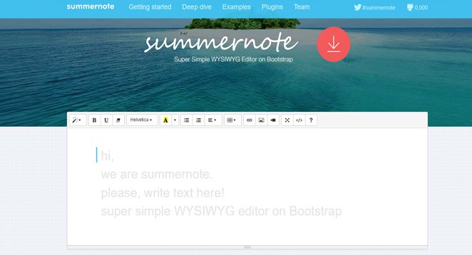 summernote