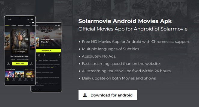 Solarmovie Android Movies Apk