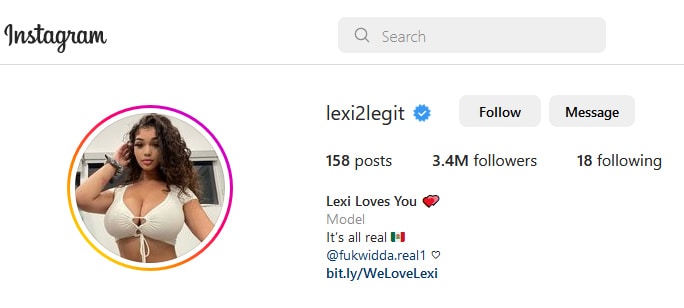 Lexi2legit Instagram
