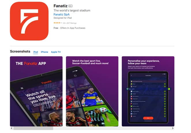 Fanatiz App