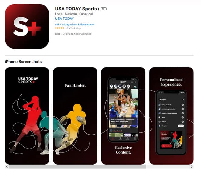 USA TODAY Sports App