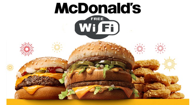 McDonald’s Free Wi-Fi