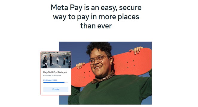 Meta Pay on Facebook
