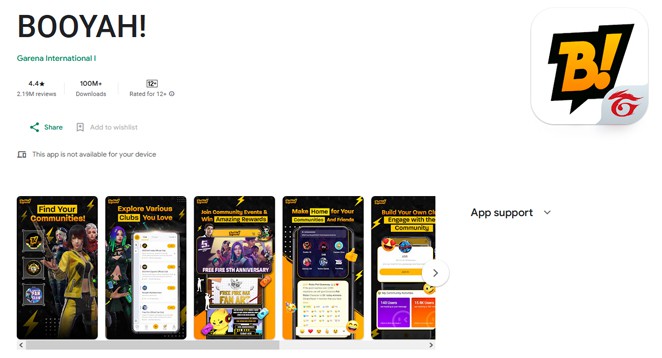 BOOYAH App Google Play Store