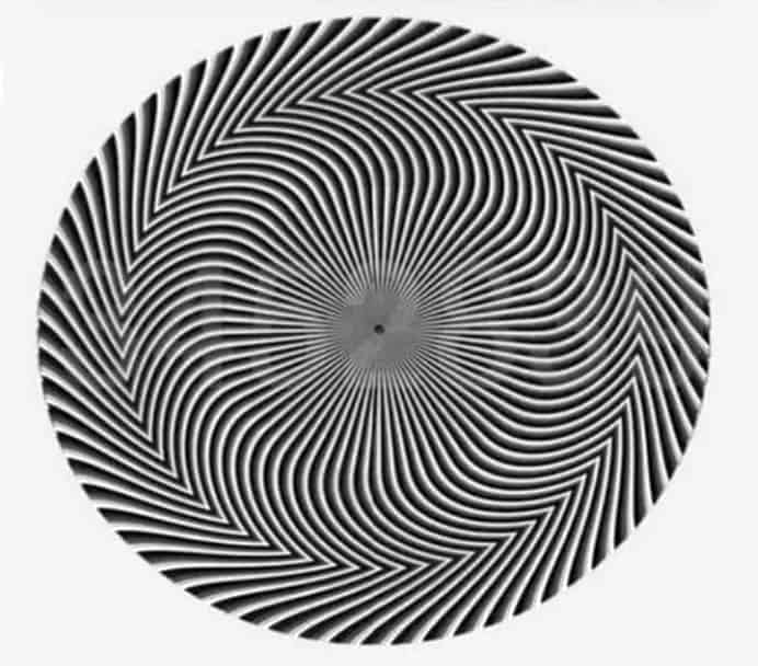 How many numbers optical illusion