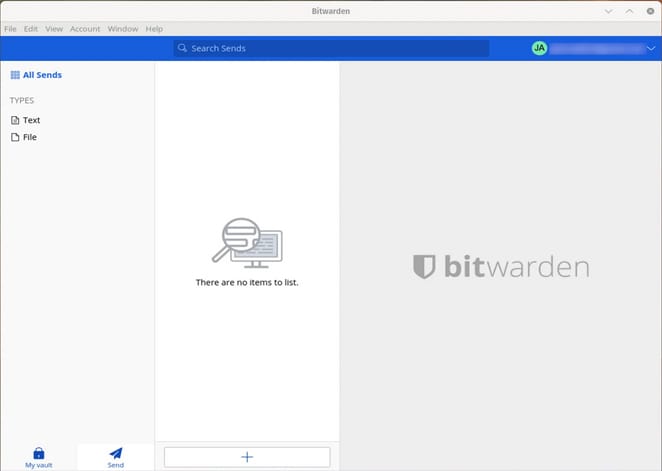 Log into your Bitwarden vault