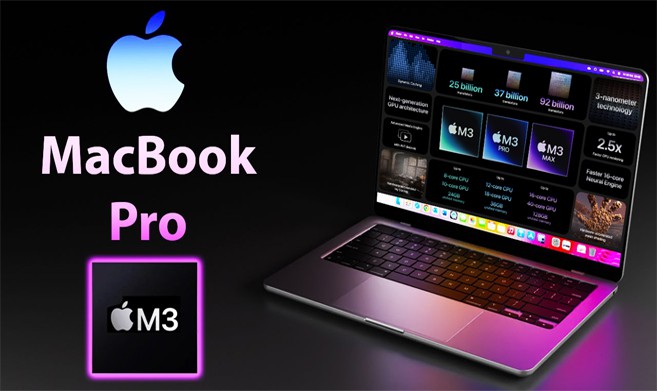 M3 MacBook Pro Featuring M3 Chips