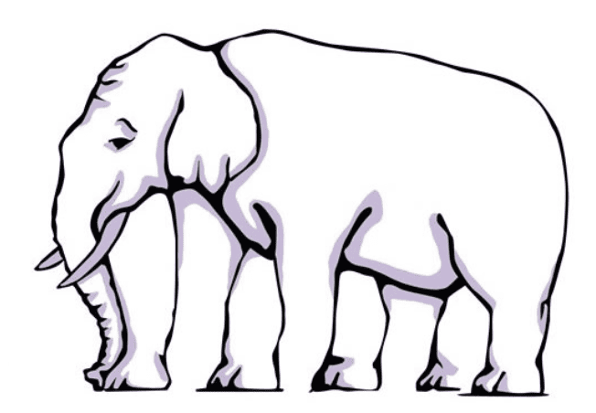 Optical illusions Elephant