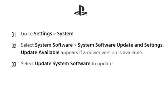 PS5 System Updates