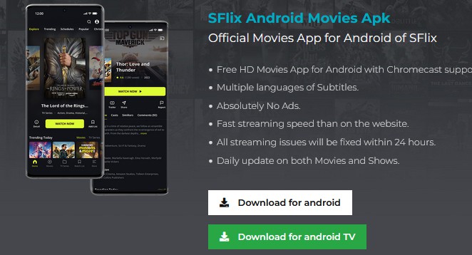 Sflix App