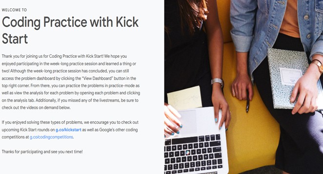 Coding Practice with Kick Start
