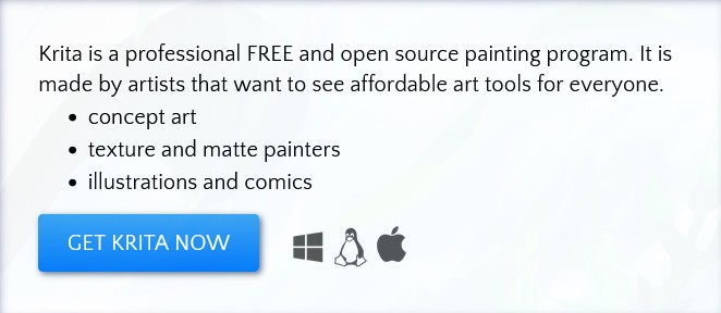 Krita similar to Photoshop
