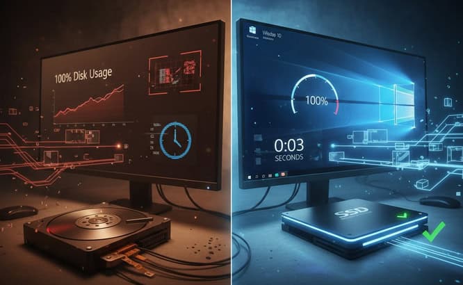 Clone Windows 10 to SSD