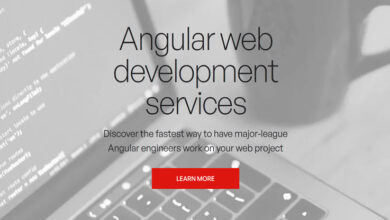 Angular web development services