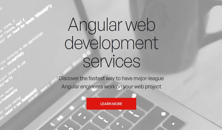 Angular web development services