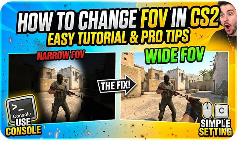 How to Change FOV in CS2