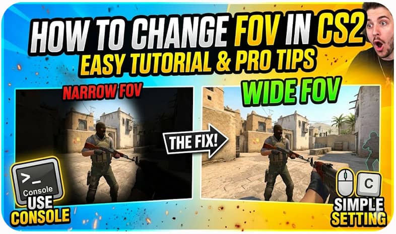 How to Change FOV in CS2
